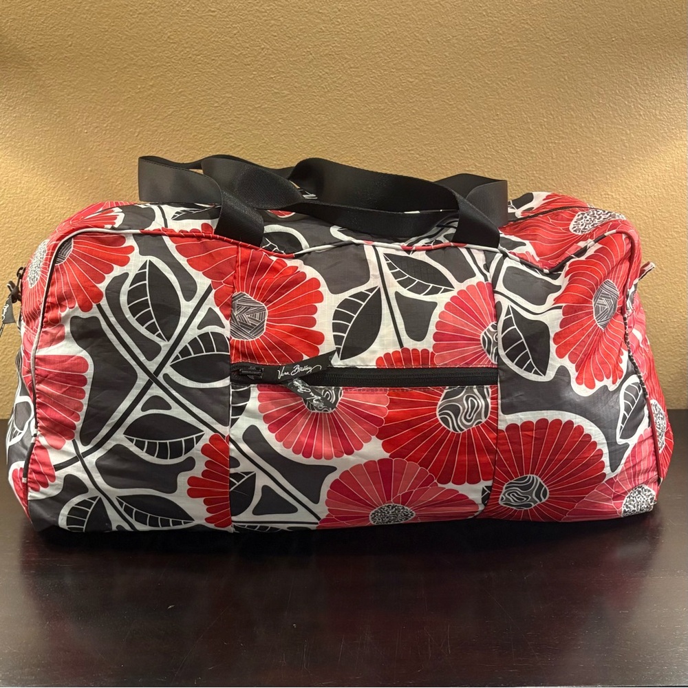 VERA BRADLEY Collapsible Duffle Cheery Blossoms - Picture 2 of 15